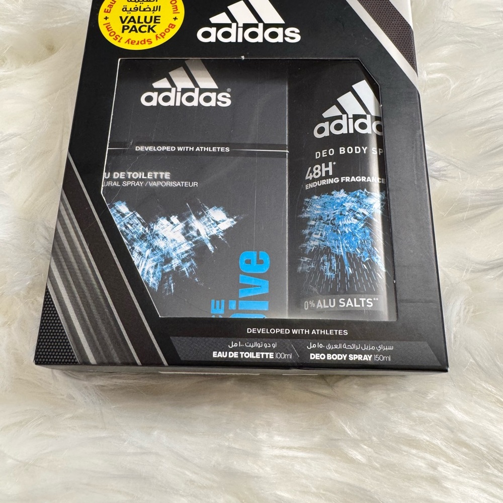 Adidas Black and White Packaging